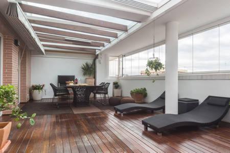 Luxury Penthouse Near Beach/Seaview Valencia Exterior photo